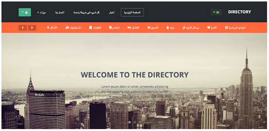 JA directory support RTL language layouts