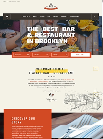 Restaurant - Booking Dishes